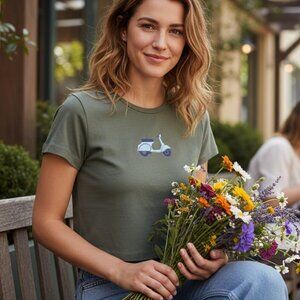 Life is Good Women's Baby Fit Tee